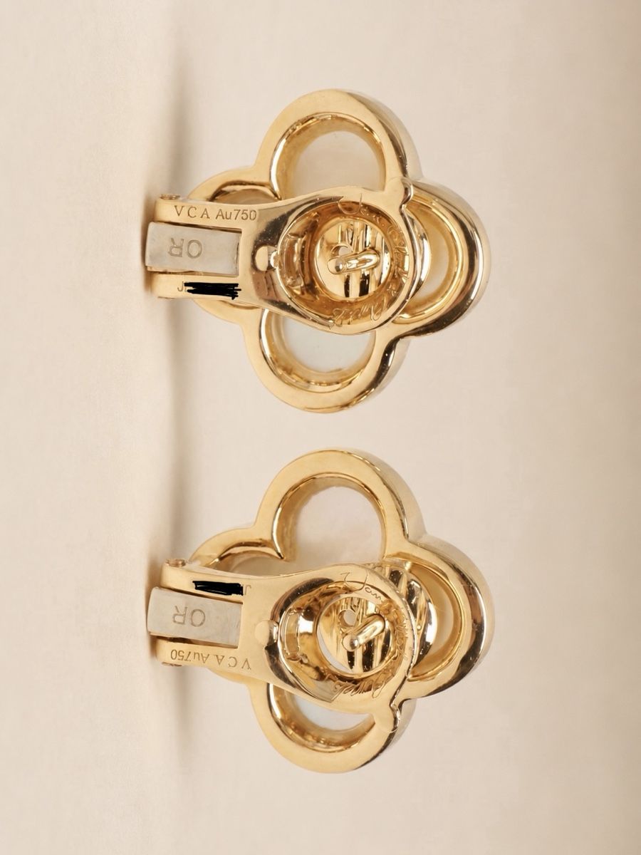 Ohrringe & -stecker: Van Cleef Pure Alhambra Ohrstecker Full Set – Gebraucht aus Bern von AndrewHM 1