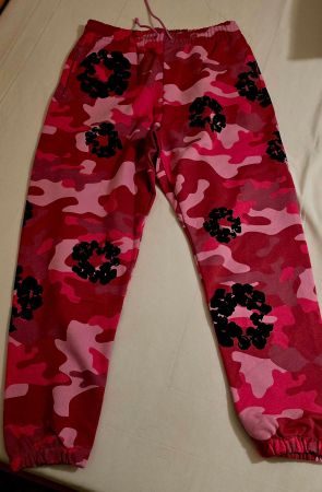 Denim Tears Camo Jogginghose, Gr. L, Zustand NEU