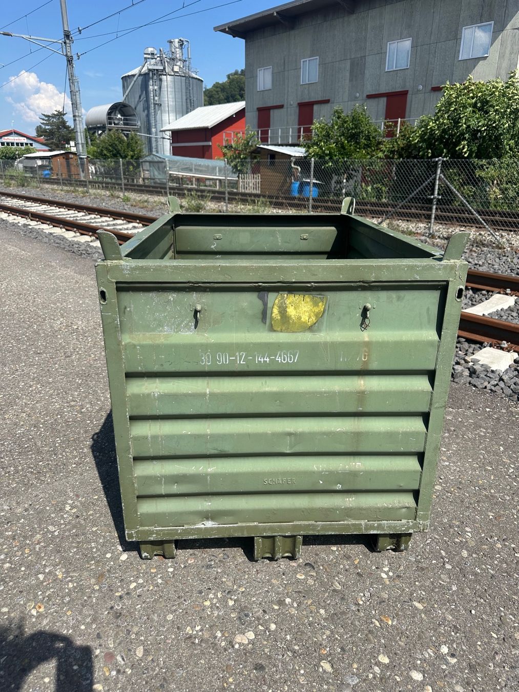 Palettes: Palettenbox Boxpalette, Hochbeet oder Transportbehälter – D'occasion à Laufenburg par Sirluger 2