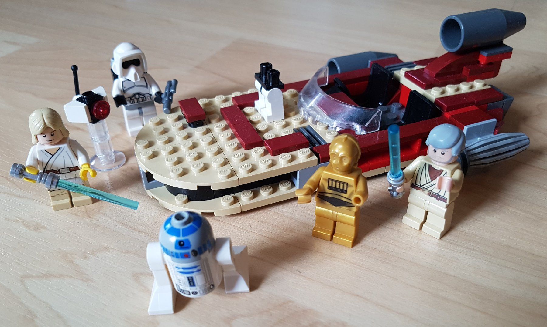 Star Wars Baukästen: LEGO STAR WARS - LUKE'S LANDSPEEDER - 8092 – Gebraucht aus Jona von Zauberstatt 1