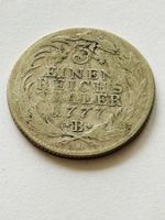 1777 Silber 1/3 Taler Preussen 3 einen Reichsthaler 248 Jahr