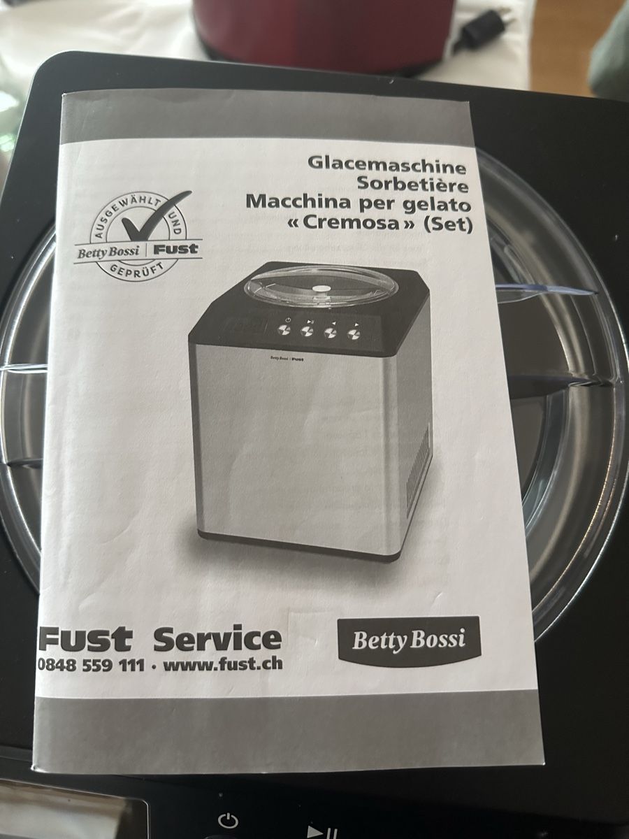 Betty Bossi Elettrodomestici da cucina: Glacemaschine – Usato da Weissbad venduto da KarinG73 1