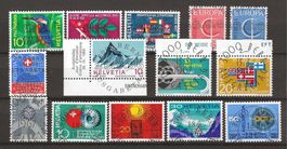 Ausgaben 1966/67 mit Ersttag Vollstempel, KP 150.--