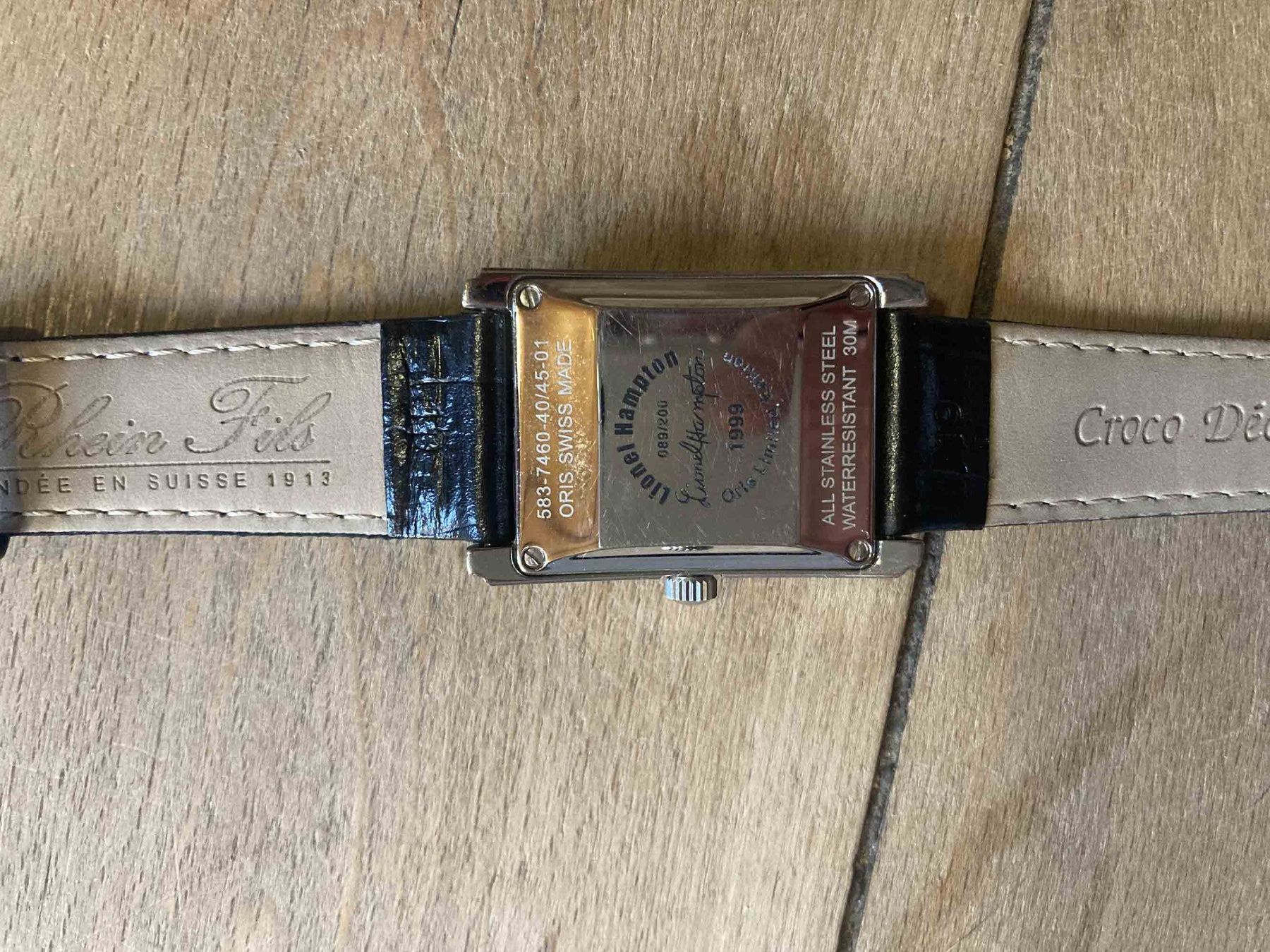 Oris Orologi: Oris Lionel Hampton 1999 nummeriert 089/200 – Usato da Luzern venduto da Needful_Things 3
