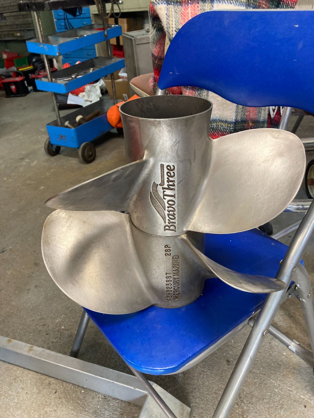 Mercury Motori: Bootsmotor  Duoprop Mercury Propeller Edelstal – Usato da Allmendingen b. Bern venduto da fordmustang1 1