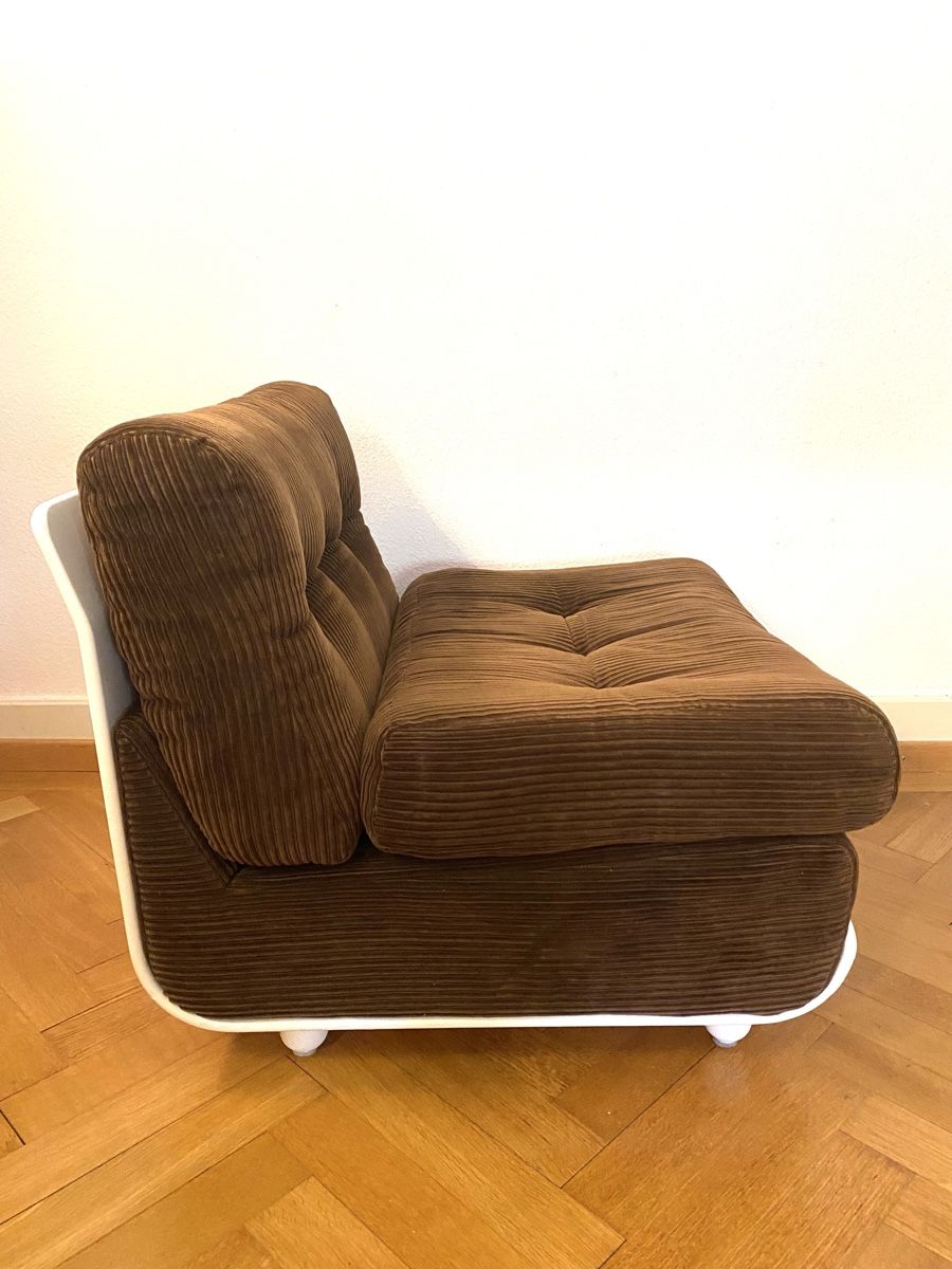 Sedie a sdraio: Design Sessel Chair Samt – Usato da Olten venduto da sportwelt 1