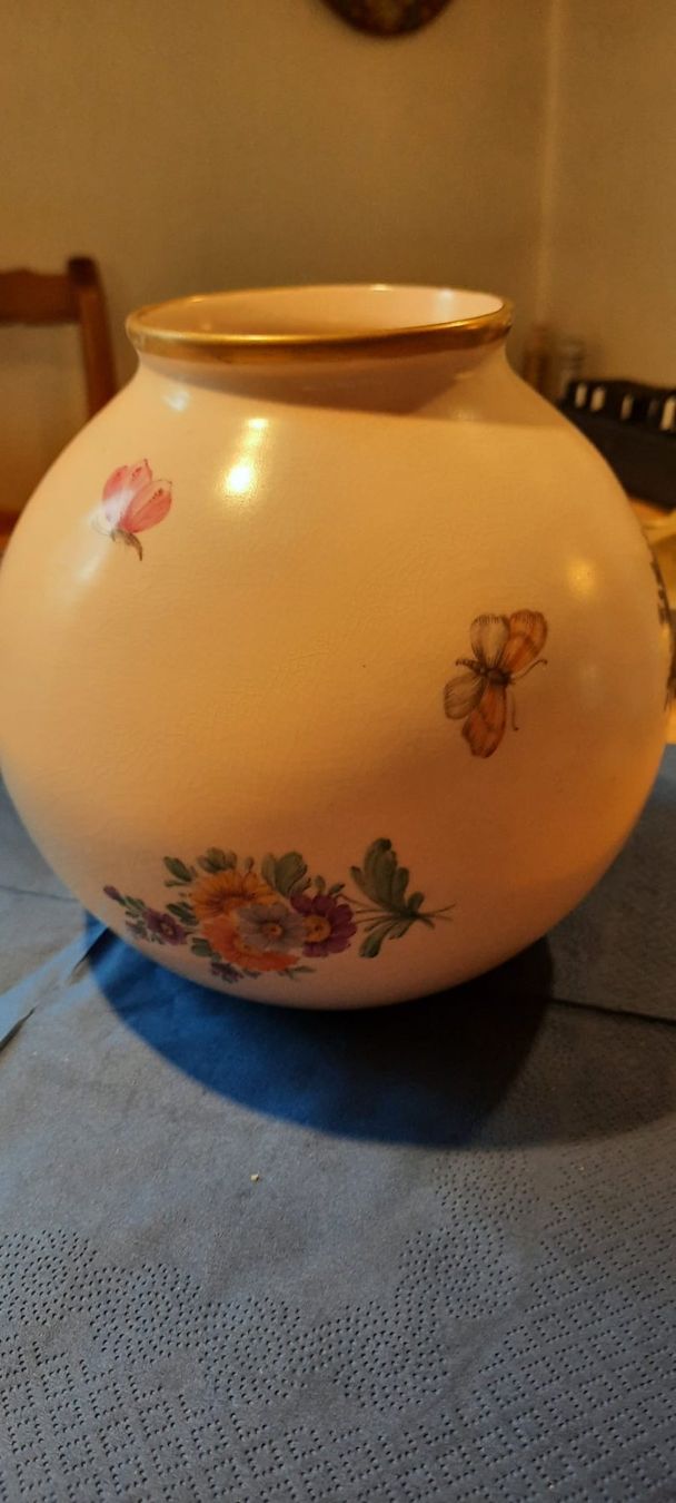 Vasen & Gefässe: Kugelvase GOUDA, handgemalt – Gebraucht aus Busswil BE von balu37 1