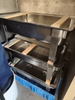 Chafing Dish Set 3-teilig Edelstahl Gastronomie gebraucht
