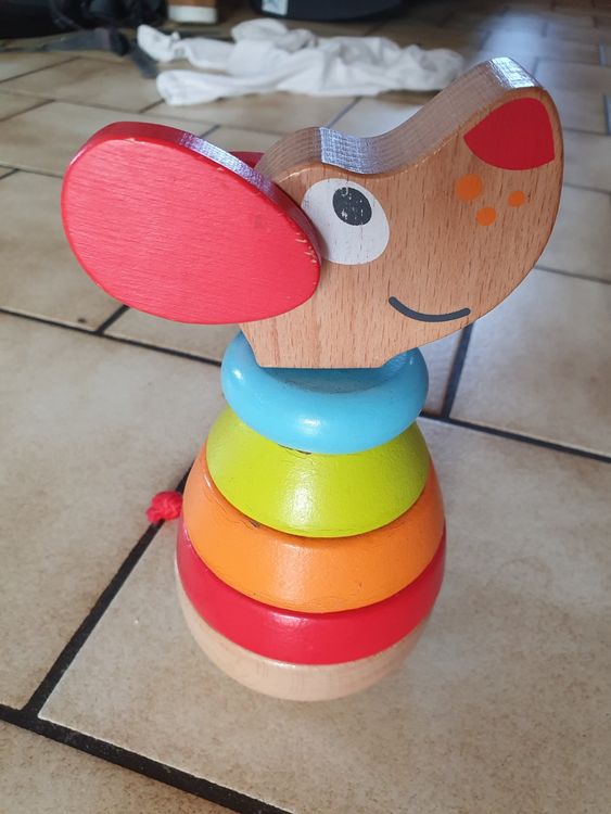 Sophie la Girafe - Coffret Éducatif 2-en-1 : Boulier Balancier et Boîte à Formes - Jeux de Motricité Fine pour Bébé