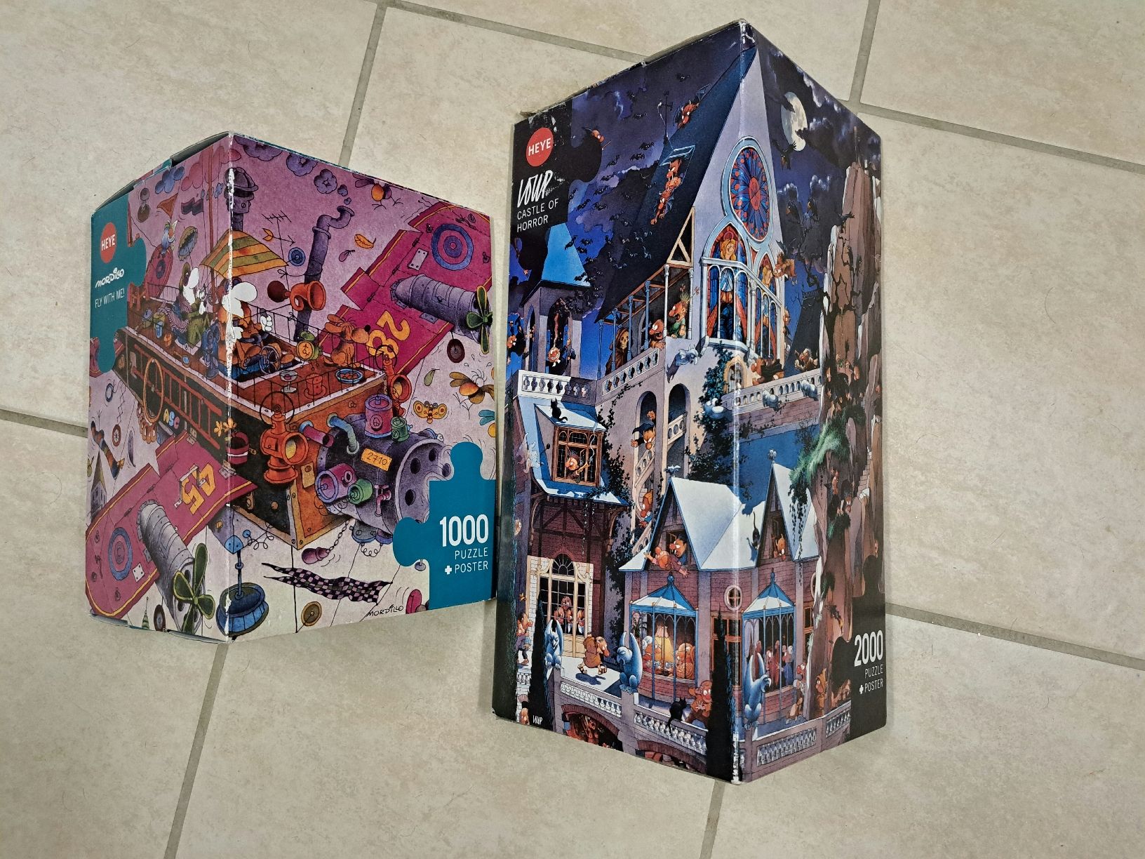 Heye Puzzle: Heye Puzzle mit 2000 Teilen – Usato da Zufikon venduto da Dysundas 1