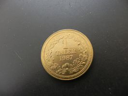 Medaille Zofingen 1 Taler 1987