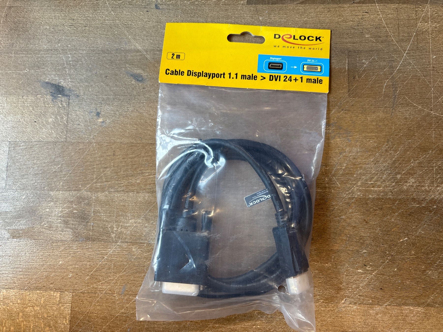 Cavi: Kabel DisplayPort 1.1 zu DVI 24+1 2m – Usato da Chur venduto da Feschtland