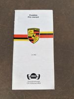 Porsche Preisliste 1986 - 924 / 944 / 928 S / Carrera