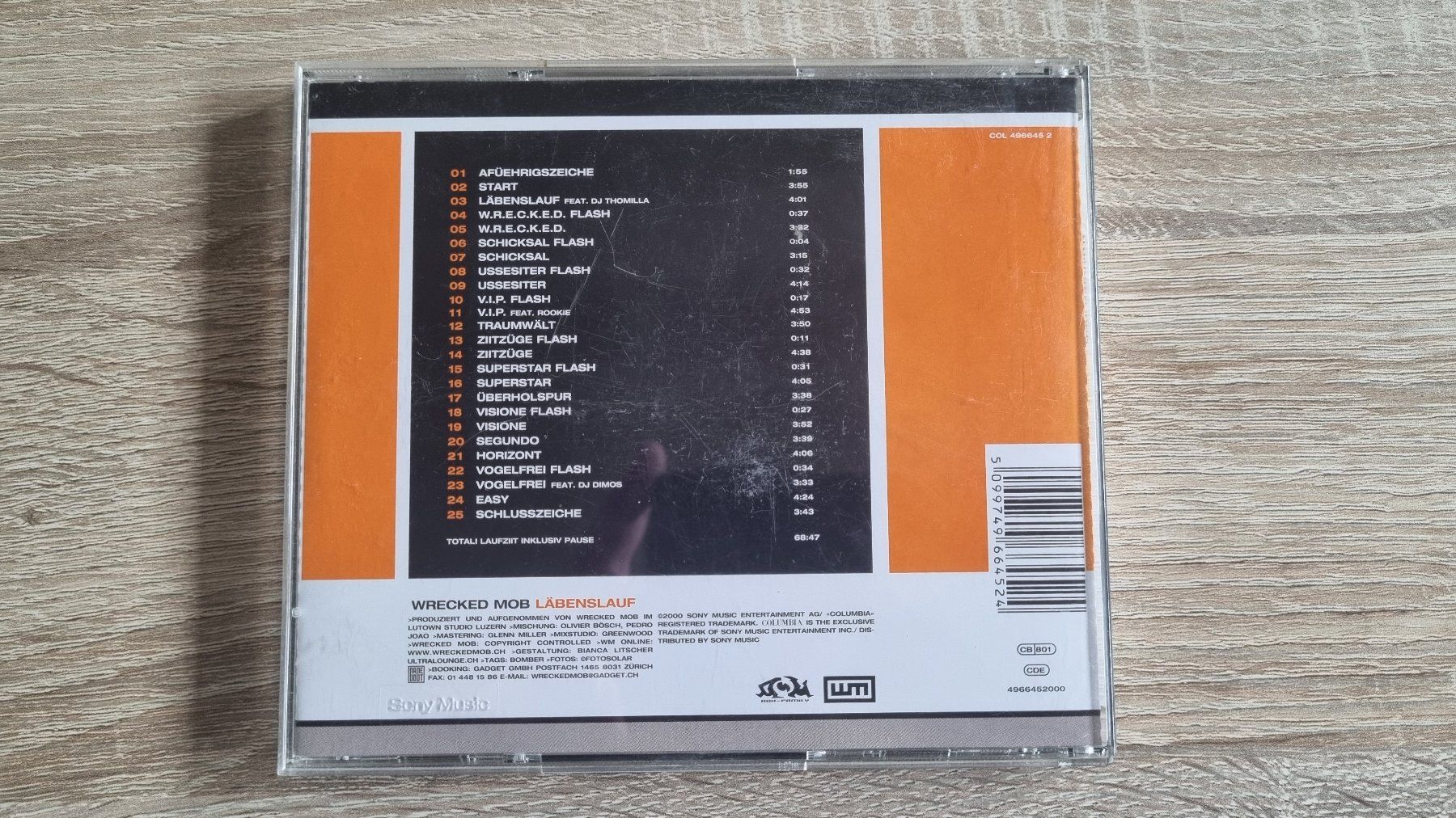 CD: Wrecked Mob - Läbenslauf – Usato da Hagenbuch ZH venduto da lecterr55 2