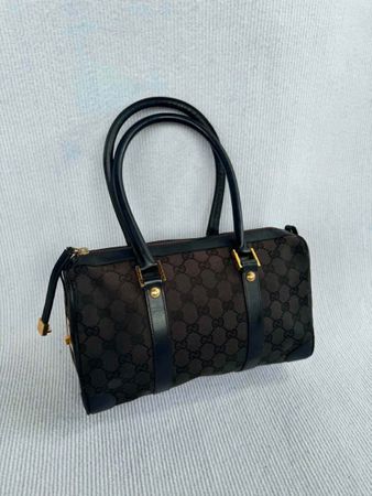 Gucci Monogram Mini Boston Bag