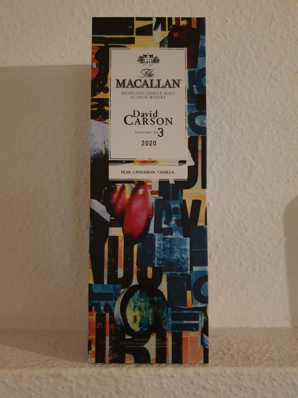 Macallan Bevande alcoliche: Macallan Concept 3 David Carson – Nuovo e nell'imballaggio originale da Langnau am Albis venduto da jer_pm72 2