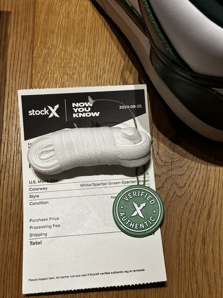 Nike Scarpe da uomo: Nike Dunk High Spartan Green – Usato da Düdingen venduto da kleidungsmarktplatz 5