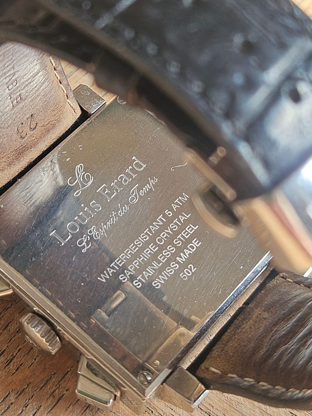 Louis Erard Uhren: Louis Erard La Carree Automatic – Gebraucht aus zürich von Franseize 3