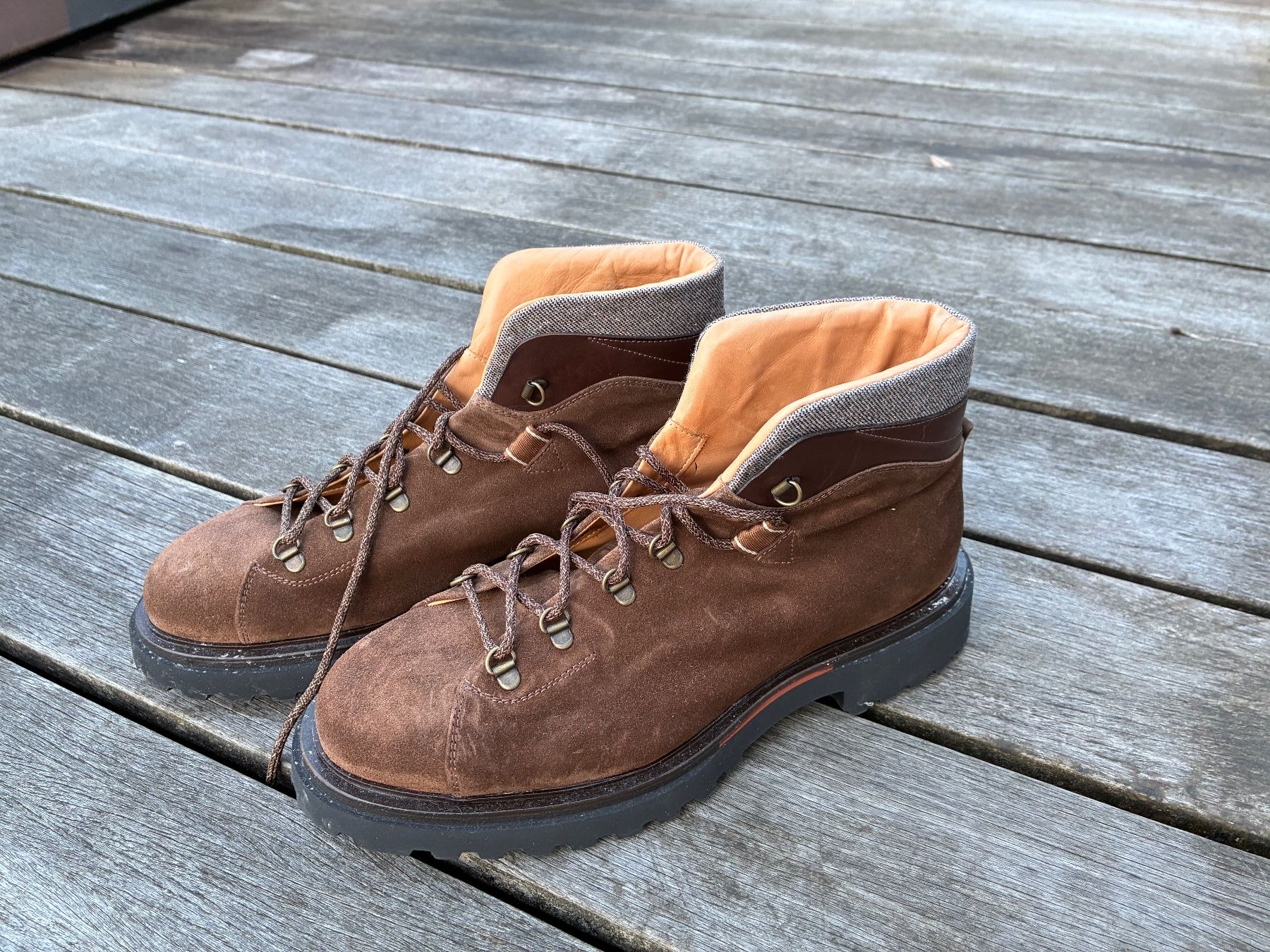 Scarpe da uomo: Winterhalbstiefel Herren Marke Camerlengo Gr. EU 43.5 – Usato da Zollikerberg venduto da pet_sbh8