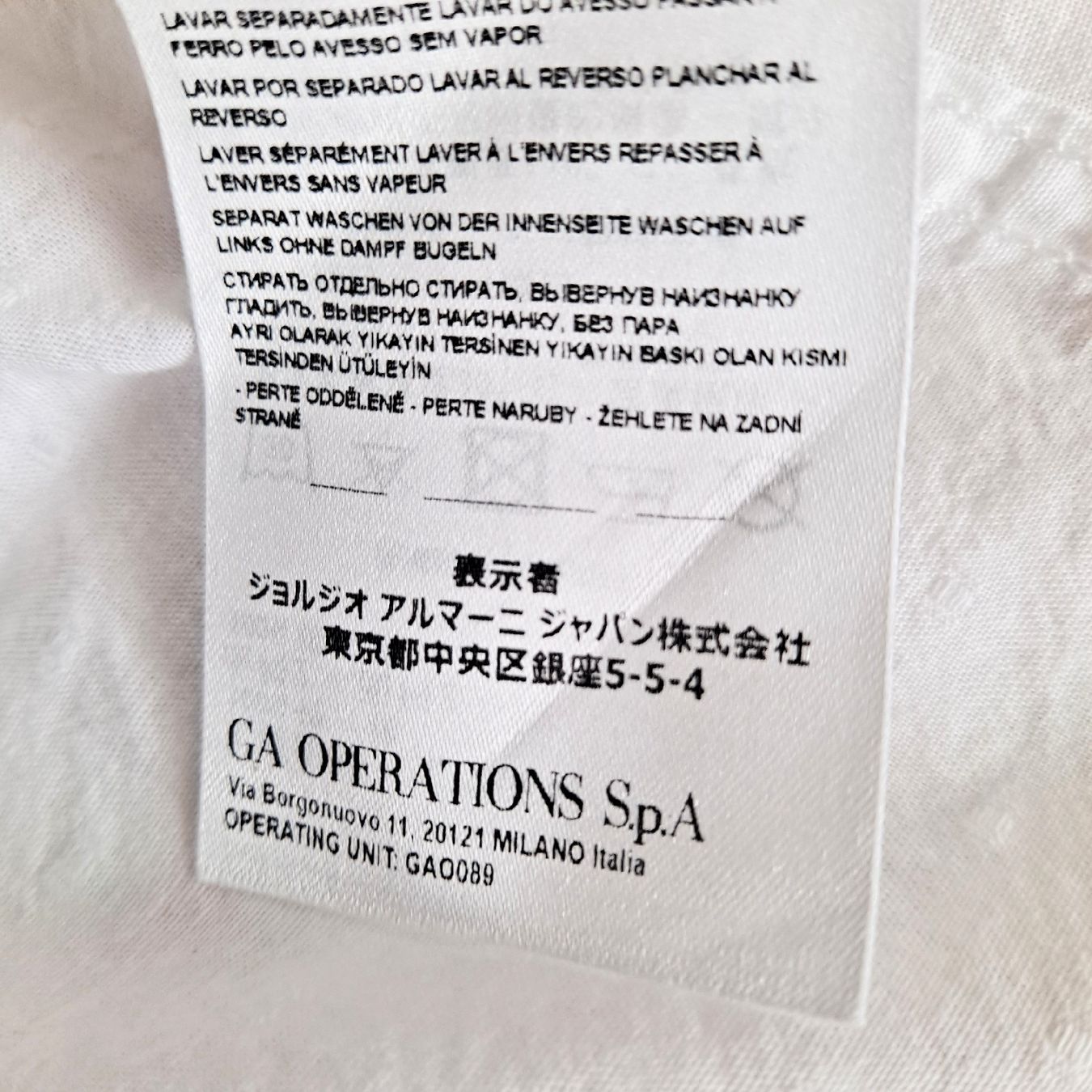 Armani Camicette: Armani Bluse, Top, Gr. S – Usato da Liestal venduto da Mas-Y-Mas 4