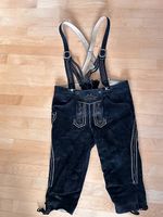 Alphorn Trachtenhose Lederhose mit Brustgeschirr Oktoberfest