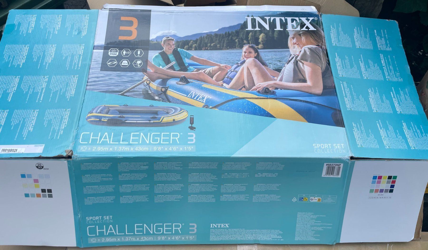 Bateaux: Intex Challenger 3 Schlauchboot – D'occasion à Regensdorf par kat_5n2y 1