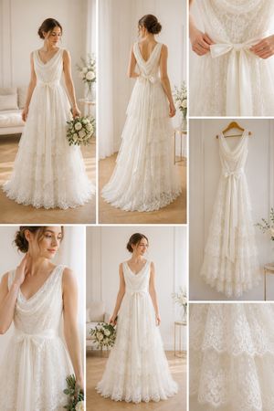 Cymbeline Paris Brautkleid, Gr. 34, Top Zustand!
