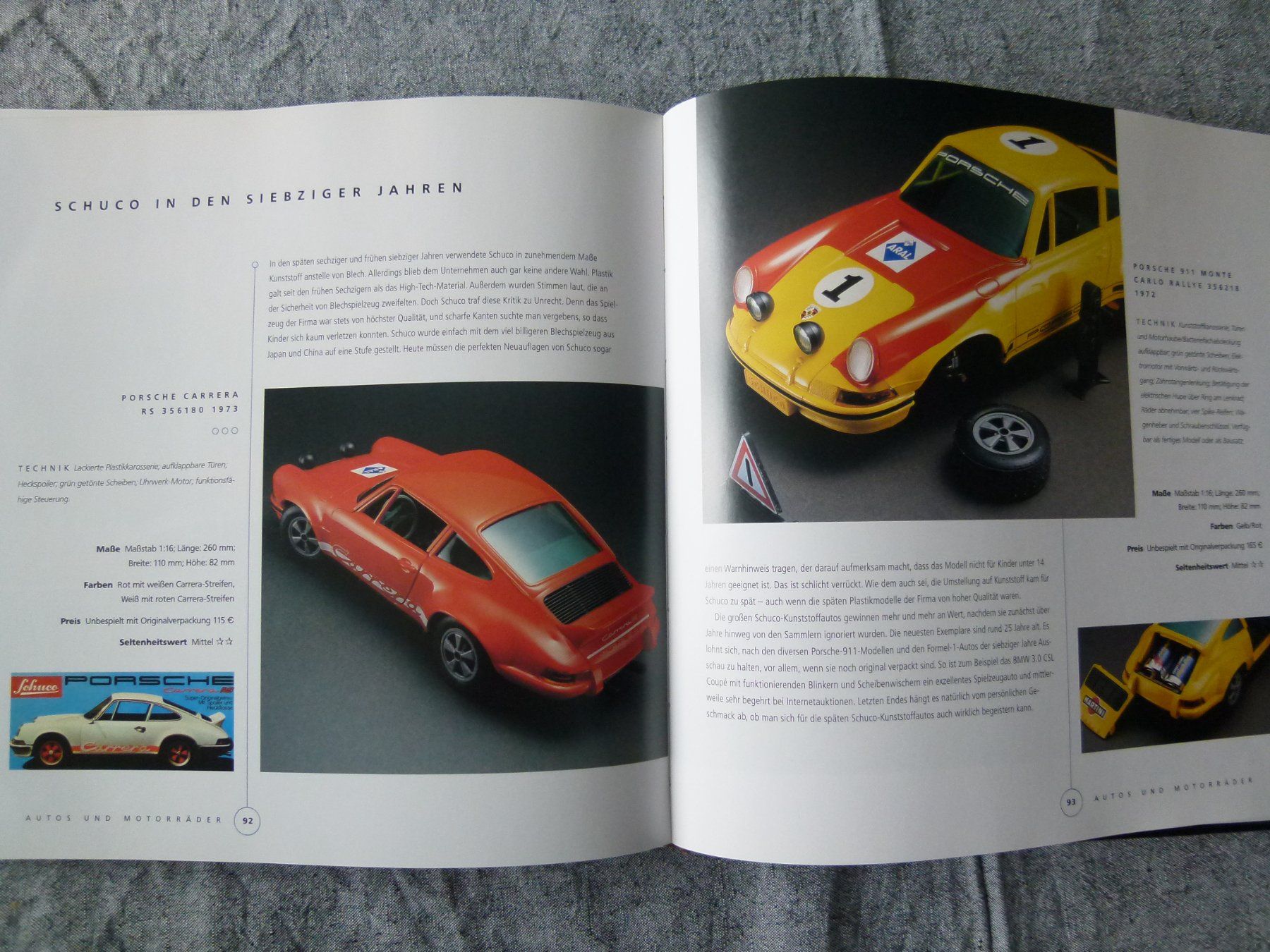 Schuco Modellini d'auto: Buch - SCHUCO "Wunder der Technik " - 126 farbige Seiten – Usato da Reiden venduto da mondial2 4