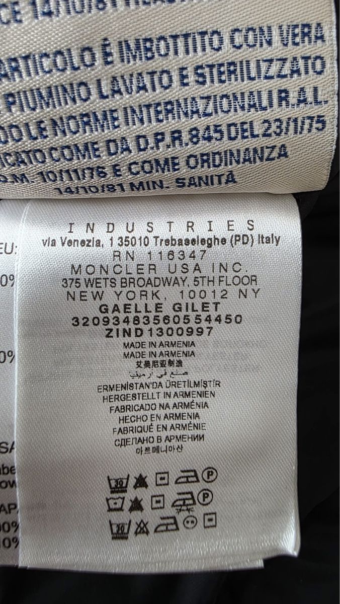 Moncler Gilet & Giacche senza maniche: Moncler Daunengilet  Grösse 3 – Usato da Widnau venduto da Sheleila 5