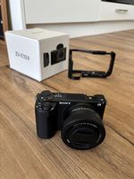 Sony ZV-E10 II Camera with Cage and Box Used like new
