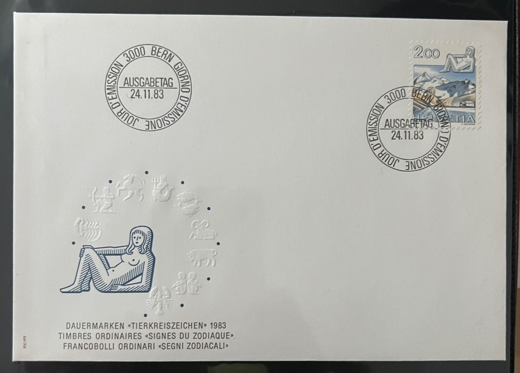 Alle Briefmarken: Erstagsbrief 1983 – Gebraucht aus Rotkreuz von Parcore