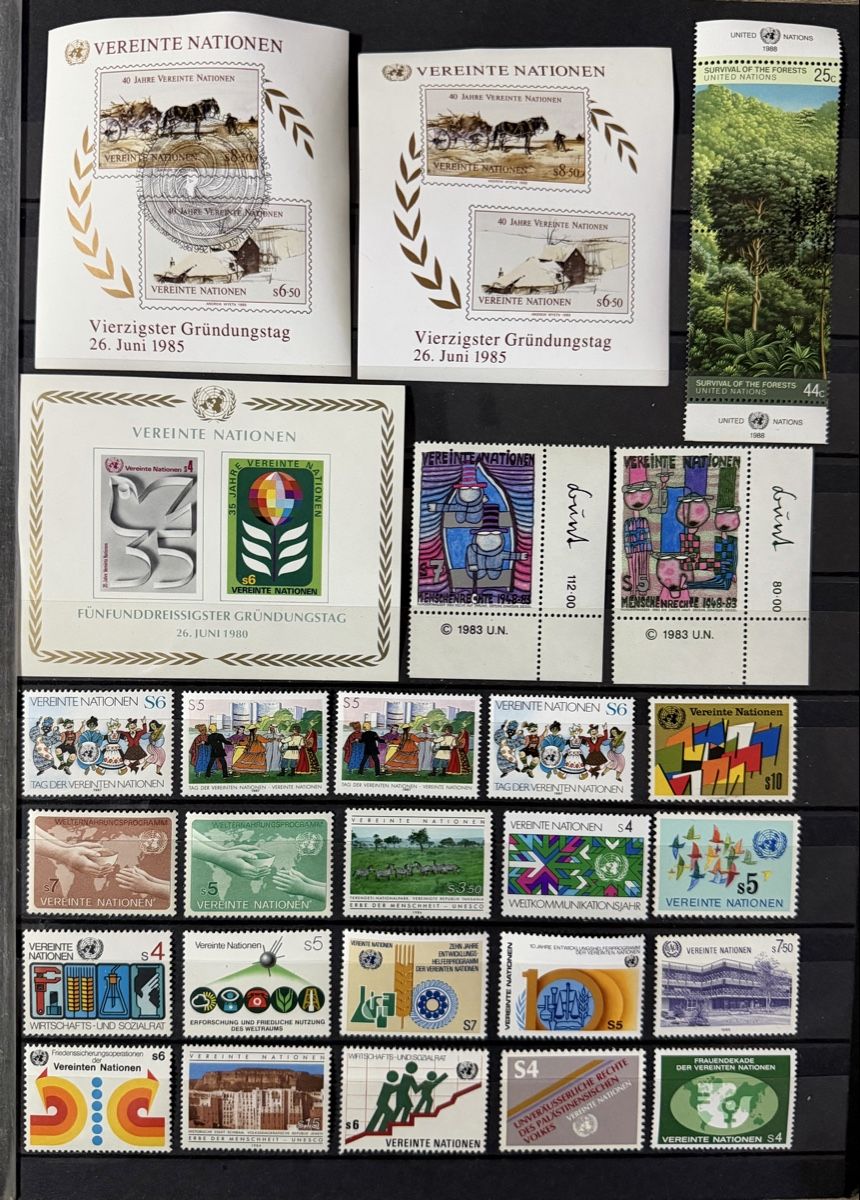 Tutti i francobolli: Timbres - Nations Unies – Nuovo (secondo la descrizione) da Petit-Lancy venduto da Solcarm