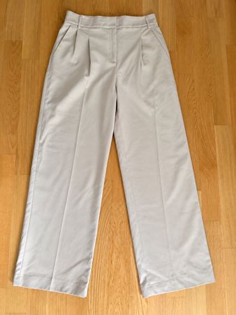 Stoffhose beige Grösse 38