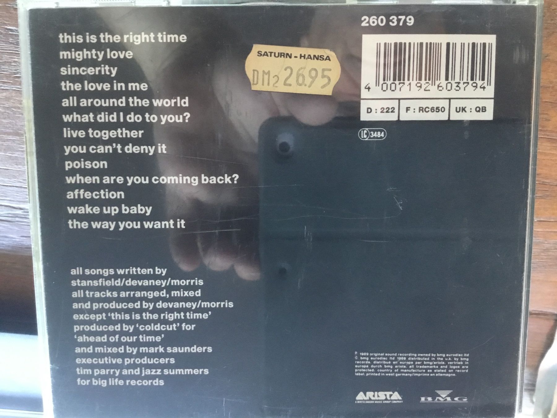 CD: CD Lisa Stansfield Affection  🥒 – Usato da Thierachern venduto da sweden08 1