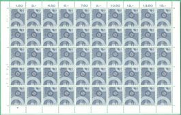 EUROPA   1967    Bogen   postfrisch