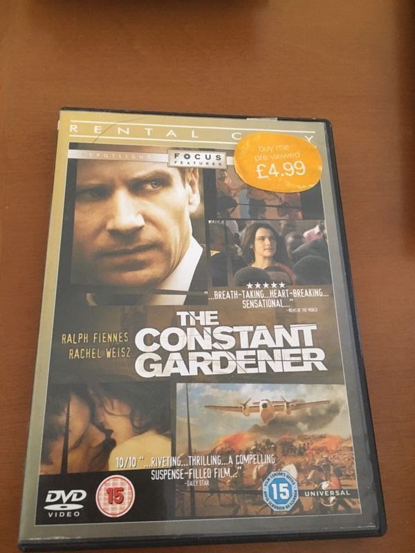 Tutti i DVDs: DVD The constant Gardener (Engl/Sp) – Usato da Bergdietikon venduto da antovale