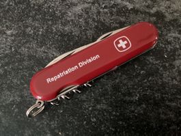 Wenger Sackmesser "REPATRIATION DIVISION“ Neu & Rar
