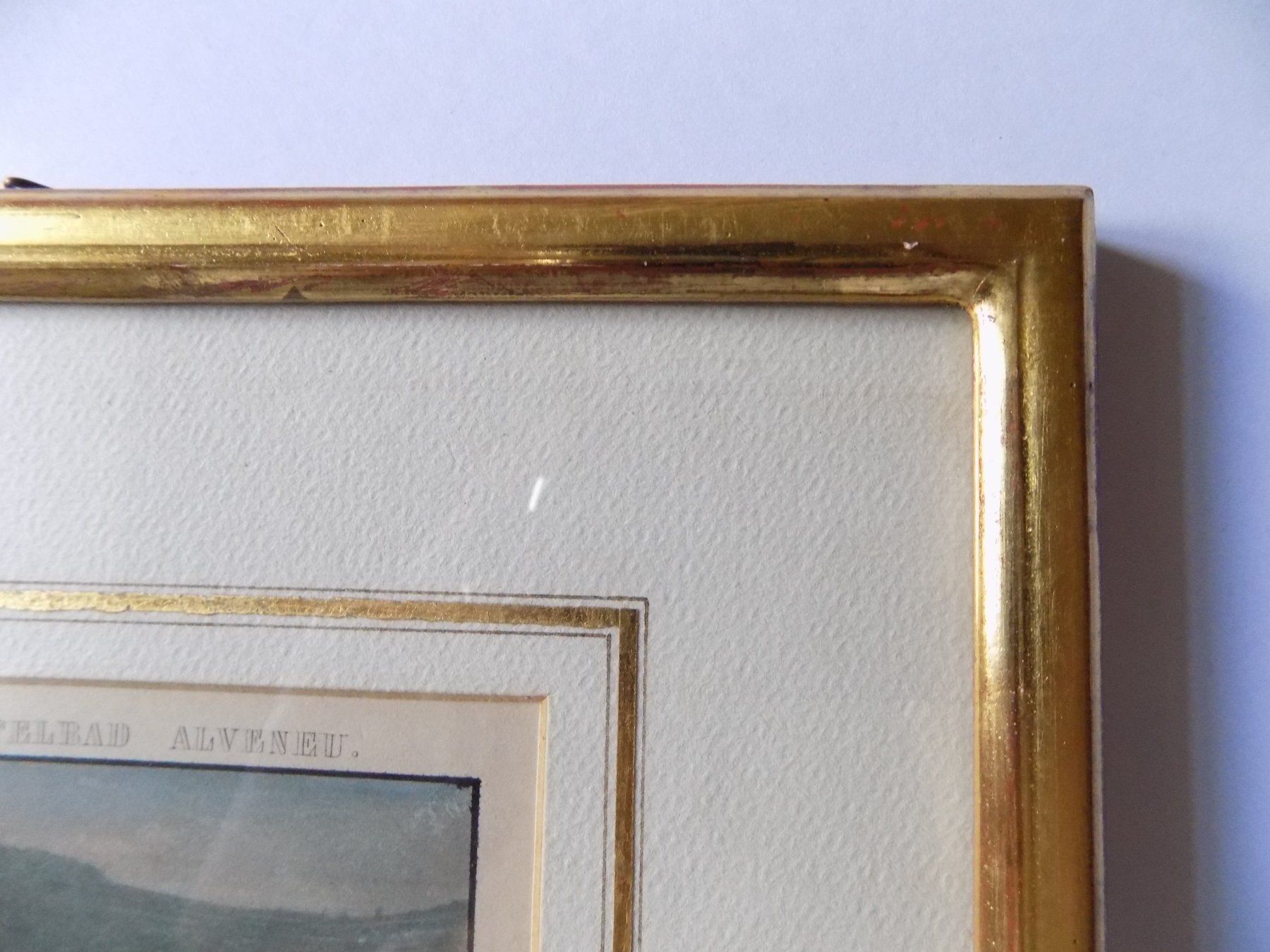 Gravures: Alvaneu Hotel und Schwefelbad – D'occasion à Risch par Antikfee 3