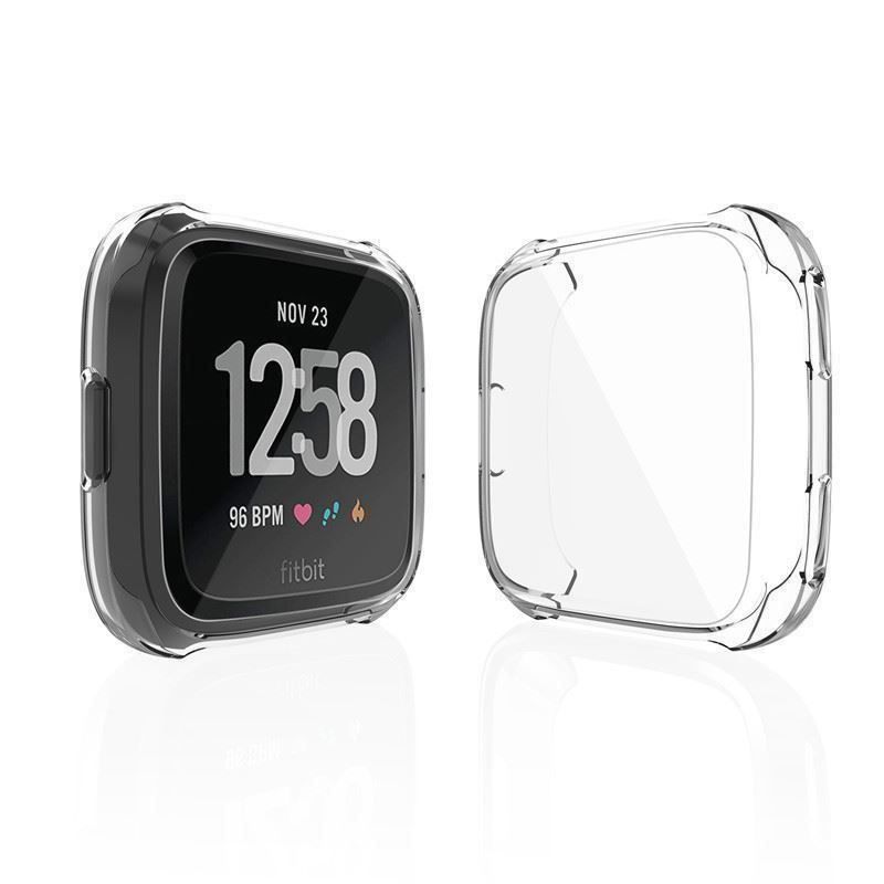 Cover & Protezioni schermo: Fitbit Versa 2 TPU Case + Display Schutz – Nuovo e nell'imballaggio originale da Zürich venduto da Watch-247