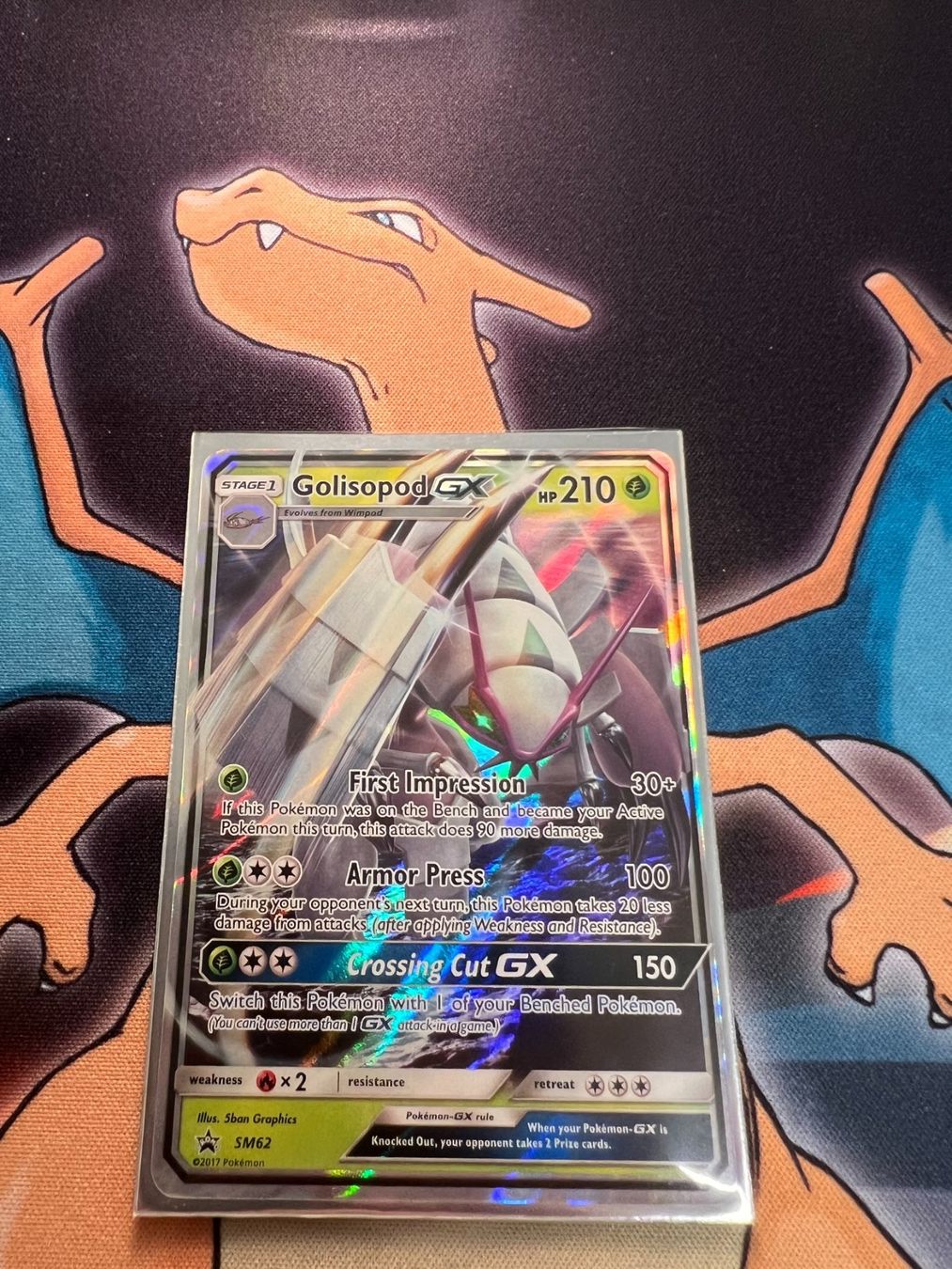 Pokémon Carte collezionabili: Golisopod GX (SM 62) - Promo – Nuovo e nell'imballaggio originale da Bülach venduto da Pfrenzel