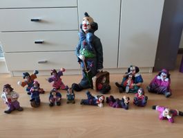 Clownsammlung von dem Künstler L. Toni original
