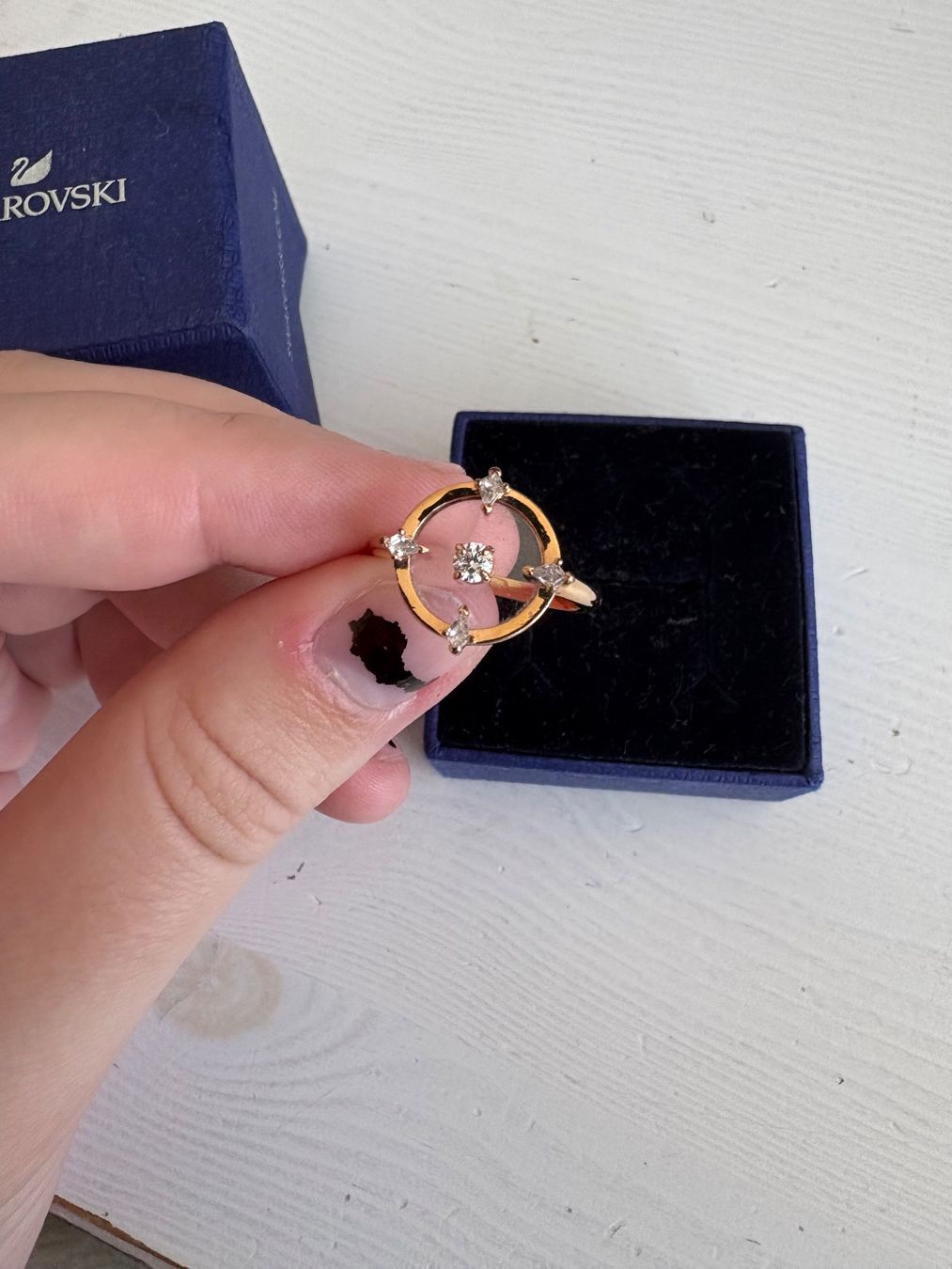 Swarovski Anelli: Swarovski Ring Gr 55 – Usato da Spreitenbach venduto da yas_njl8 1