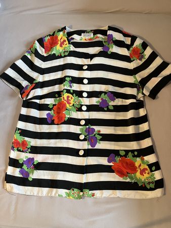 Seidenbluse Gr. 38, von Brillante