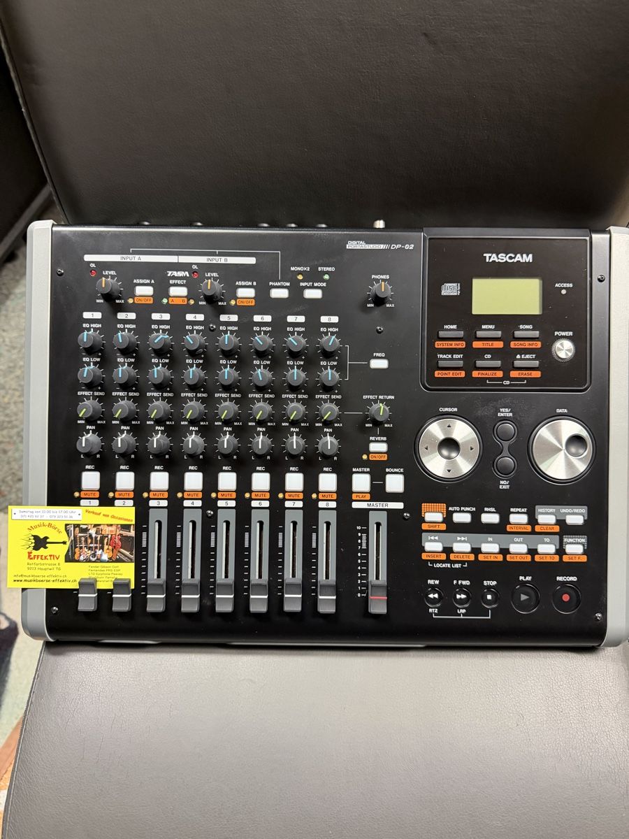 Tascam Registratori: Tascam Digital Portastudio DP-02 – Usato da Hauptwil venduto da musikboerse 4