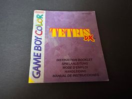 ANLEITUNG FÜR TETRIS DX NINTENDO GAME BOY COLOR