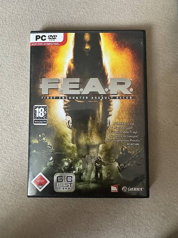 Giochi: F.E.A.R. First Encounter Assault Recon PC Spiel Top Zustand – Usato da Gränichen venduto da adr1an
