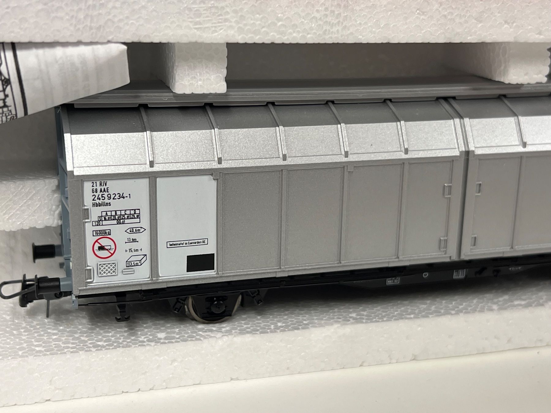 Roco Modellini di ferrovie: Roco 47448 AAE Hbbillns H0 DC – Nuovo e nell'imballaggio originale da Neuenhof venduto da ludovicco 1