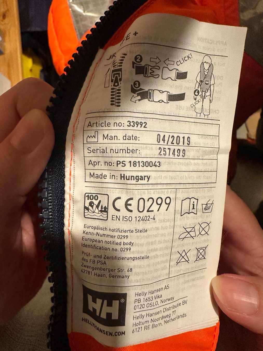 Helly Hansen Giubbotti di salvataggio: Helly Hansen Junior Schwimmweste 20-35 kg – Usato da Hünenberg venduto da fam_evjo1 2