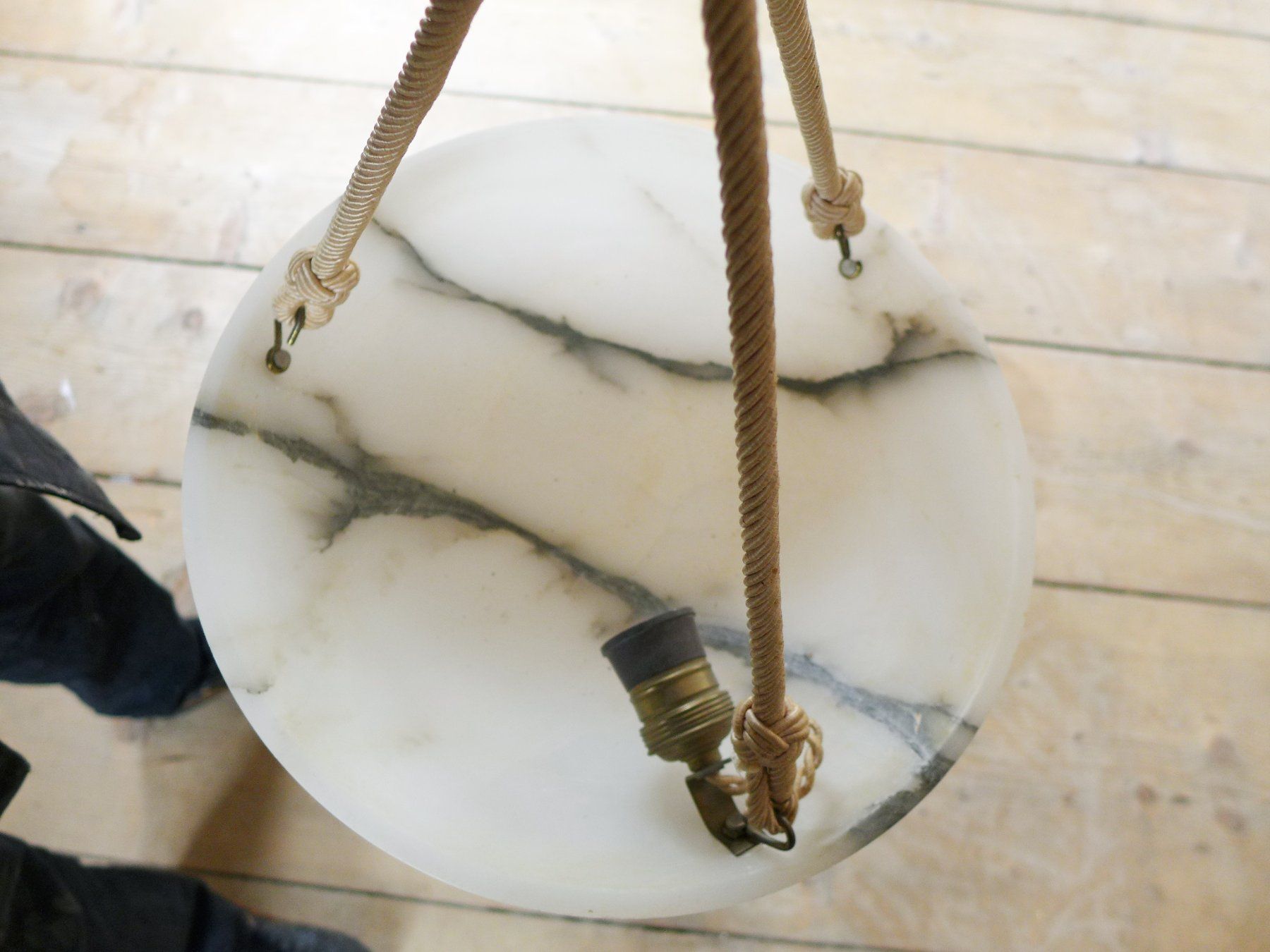 Lampadari & plafoniere: Art Deco Lampe, Alabaster, Ø 35 cm – Usato da Chur venduto da Bombai01 1