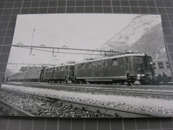 Cartoline postali: AK Bahnhof Erstfeld mit Zug – Nuovo (secondo la descrizione) da Malters venduto da Marosko